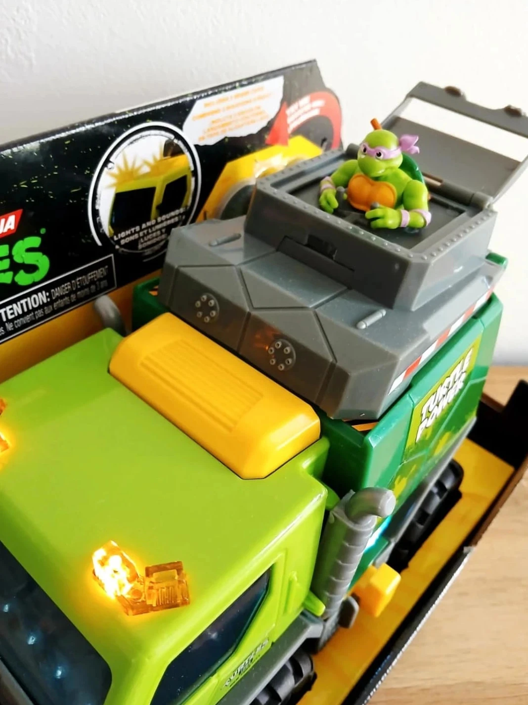 Camion Trash n Battle Vuilniswagen TMNT Nickelodeon – photo 5